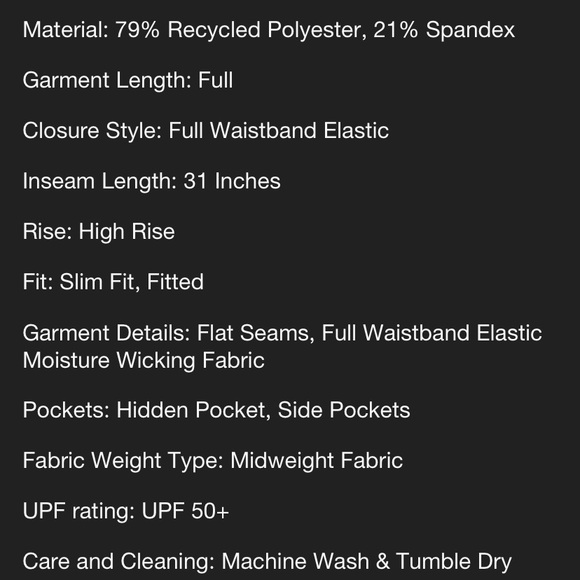 All In Motion high-waisted leggings, Target - Picture 6 of 9